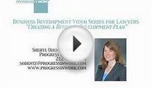 Business Development Video Series for Lawyers - "Creating