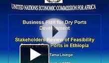 Business Plan for Dry Ports Development Stakeholders