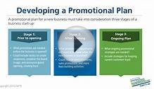 Business Plan Tutorial 9: Developing a Promotional Plan