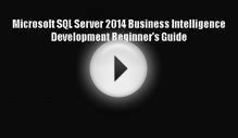 [PDF Download] Microsoft SQL Server 2014 Business